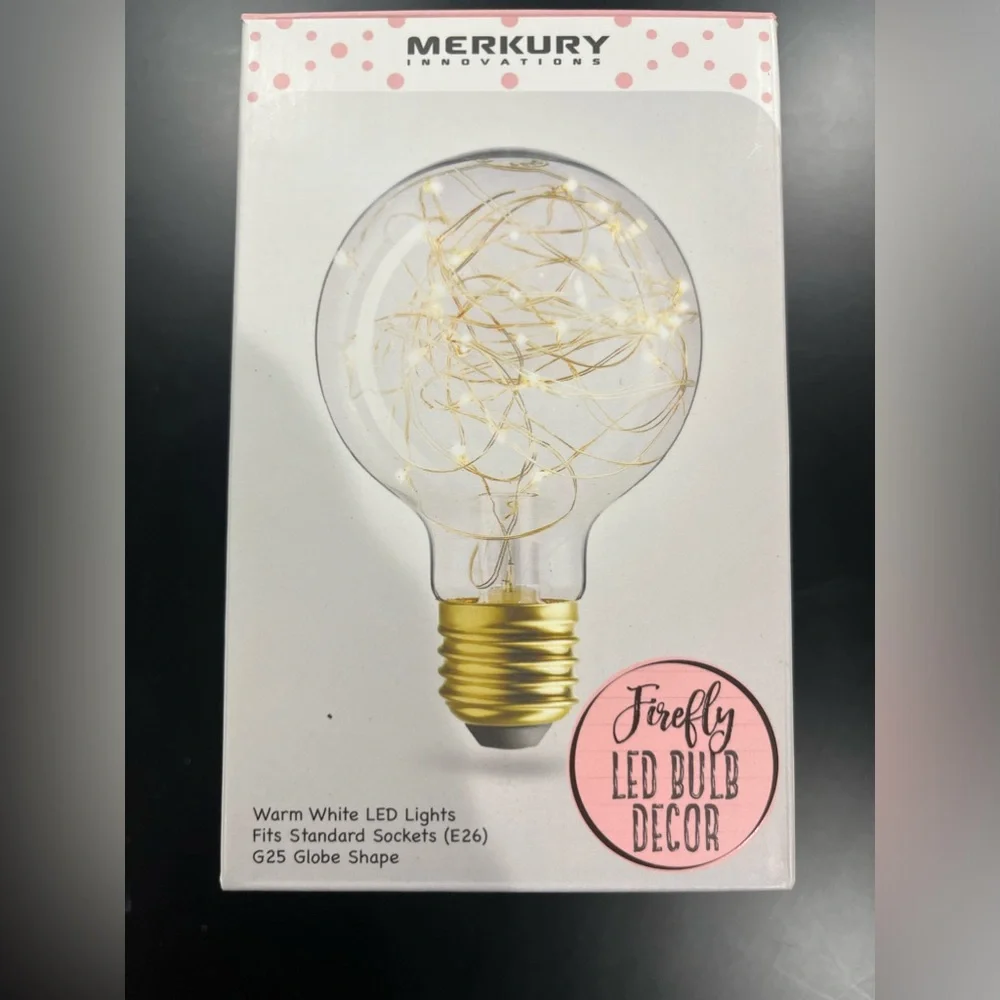 Pair of LED decorative light bulb